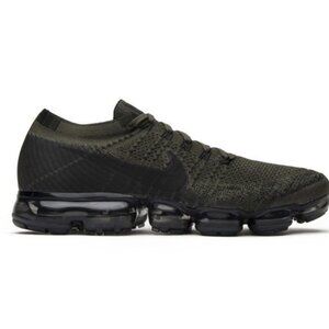 NIKE Flyknit Vapormax Cargo Khaki 849558-300 olive green Mens 9 US 42.5 EUR